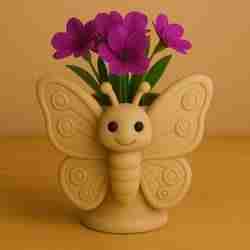 Butterfly Planter – 3D Printed Decorative Pot