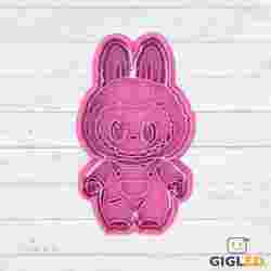 Lububu Time to Chill Vinyl Plush Cutter and Stamp
