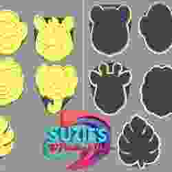 Safari Animal Faces Cutters & Stamps