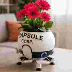Capsule Corp ship Planter - Dragonball
