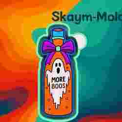 🍾👻 More Boos Bottle Mold – Freshie, Ornament, Resin & Candle Mold