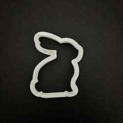 Bunny 1 Cookie Cutter – STL for Cookies, Fondant & Polymer Clay