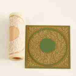 Falling Leaves Wreath Texture Roller STL File – Autumn Clay Tool for Pottery & Ceramics