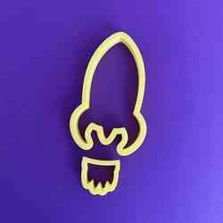 Spaceship Cookie Cutter