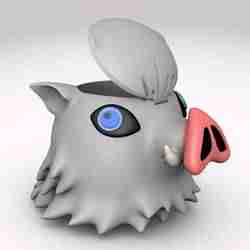 Inosuke popcorn bucket (pochoclera)