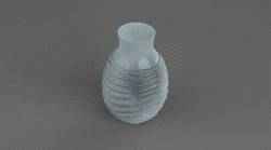 Elegant Wrapped Texture Vase 3D Print Model