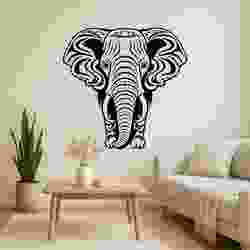 Decorative Elephant - Wall Art Multicolor