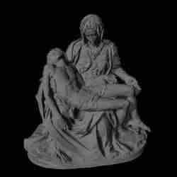 Michelangelo’s Pietà — High-Detail 3D Printable Statue (STL)