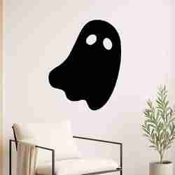 Simple Ghost Halloween - Wall Art Multicolor