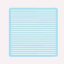 STENCIL LINHAS 2 MM