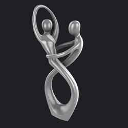 couple statue  3D MODEL