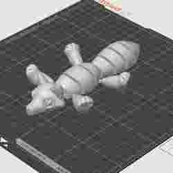 FlexiSona Base STL - Fox/Wolf