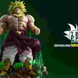 Broly SSJ Pose 1 escala 1.6 Dragon Ball Z