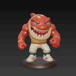 Big Slammu - 3D figure Infinity/Disney style (100 mm)