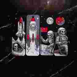 Space Skeleton Bookmarks