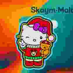 🎄🐱 Christmas Hello Kitty Design Mold – Freshie, Ornament, Resin & Candle Mold 🐱🎄