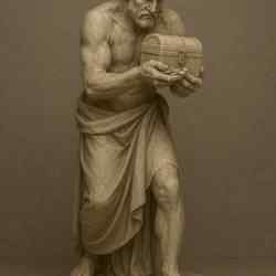 Greed – Seven Deadly Sins Classical Sculpture