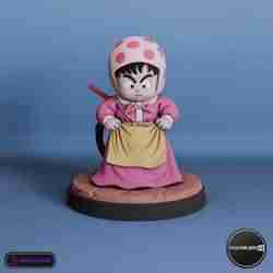 Goku in a girl's dress