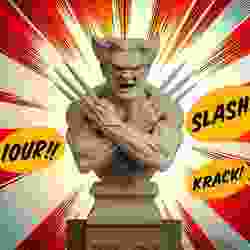 Wolverine Bust STL – 3D Printable Marvel Superhero Statue