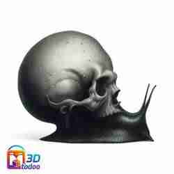 Halloveen Snail Skull