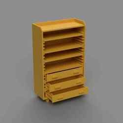 Miniature Adjustable Bookshelf STL - 1:12 Scale Classic Bookcase for 3D Printing - Versatile Shelves - Commercial License Included