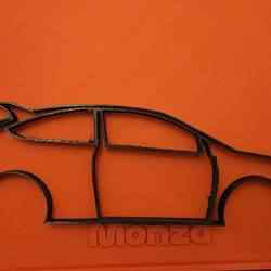 Ford focus RS profile