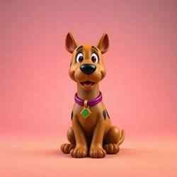 Scooby Doo cartoon dog hund.