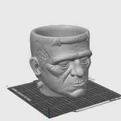 halloween frankenstein bowl / bowl of frankenstein halloween