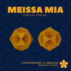 08. Small Icosihemidodecahedron - Desk Delight – 3D Print File for Polyhedral Paperweight - Versi-Regular Polyhedra Home Decor - Geometric Paperweight - Sacred Geometry Fashion Statement - Platonic Solid Polyhedra