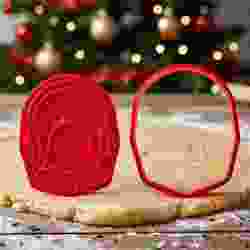 Christmas Bell Headphones Cookie Cutter / Christmas Bell Headphones Cookie Cutter