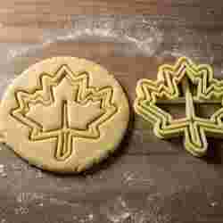 Maple Leaf Cookie Cutter for 3D Printing