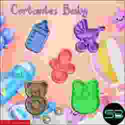Baby set x 5 cutters - cookie cutter