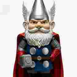 Thor gnome statue