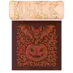 Bat & Pumpkin Halloween Texture Roller STL File – Spooky Clay Tool for Pottery, Fondant and Crafts
