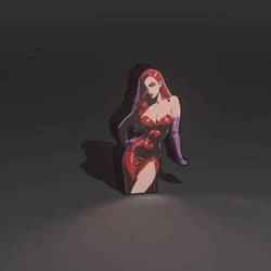 Jessica Rabbit lightbox