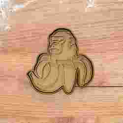 Chimpanzini Bananini cookie cutter from Brainrot Italian