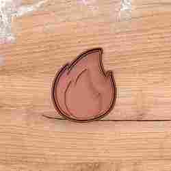 Flame cookie cutter from fallas
