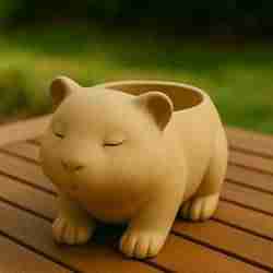 Cute Wombat Holder – 3D Printed Animal Container