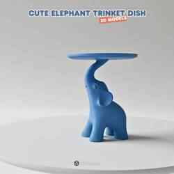 Cute Elephant Stand-Organizer