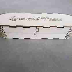 ersonalised Wooden Pencil Box