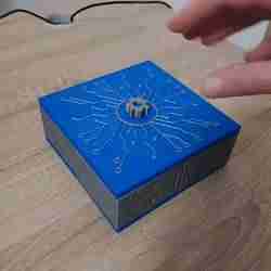 Electronic box - 4 compartments