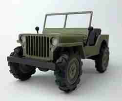 WILLYS JEEP orijinal stil