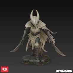 3D Figure Hollow Knight Silksong - Realistic Hornet Style Knight for Printing
