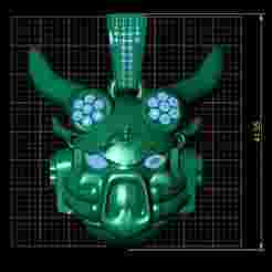 3D Gold FGACES Pendant 3D Printable Model