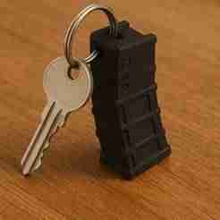 🔸 3D Printed Mag Keychain - P MAG