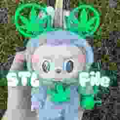 420 Labubu Headband Set