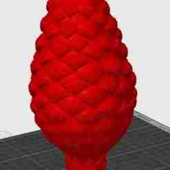 (a cone on the Christmas tree) (new year)