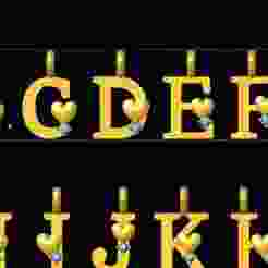 A TO Z LIGHT WEIGHT PENDENTS ✨💫