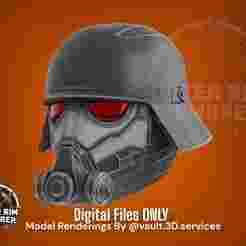 AF-91 Field Chemist Helmet from Helldivers 2 - Digital STL File Only