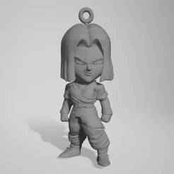 Android keychain/keychain No. 17 Dragon Ball z